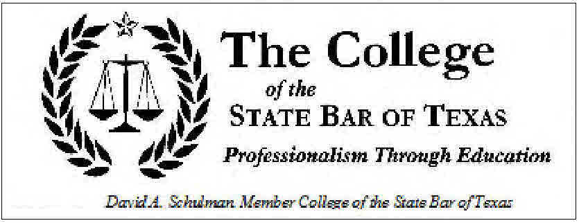 Member: College of the State Bar of Texas